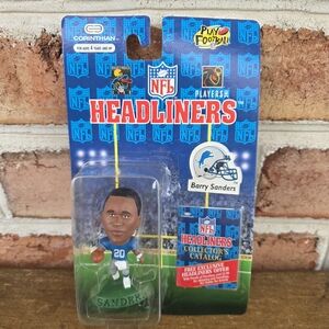 NFL Headliners Barry Sanders Figure